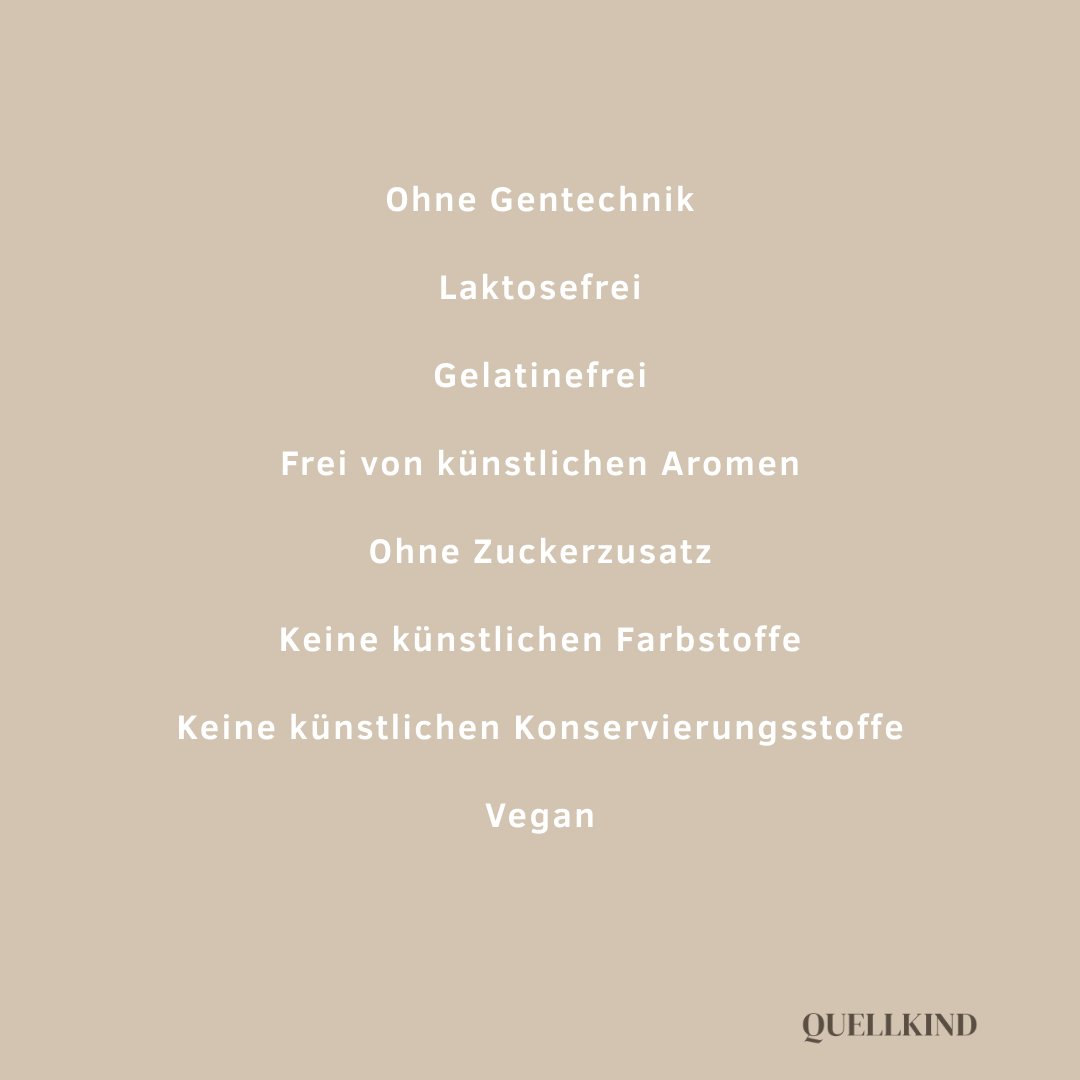 Vegane Kapseln ohne Zusatzstoffe, Farbstoffe oder Aromen