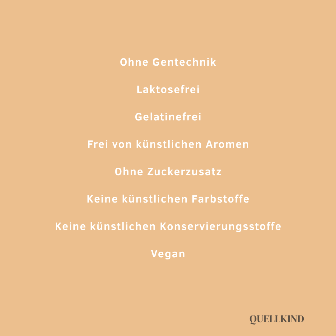 Vegane Kapseln ohne Zusatzstoffe, Aromen oder Konservierung