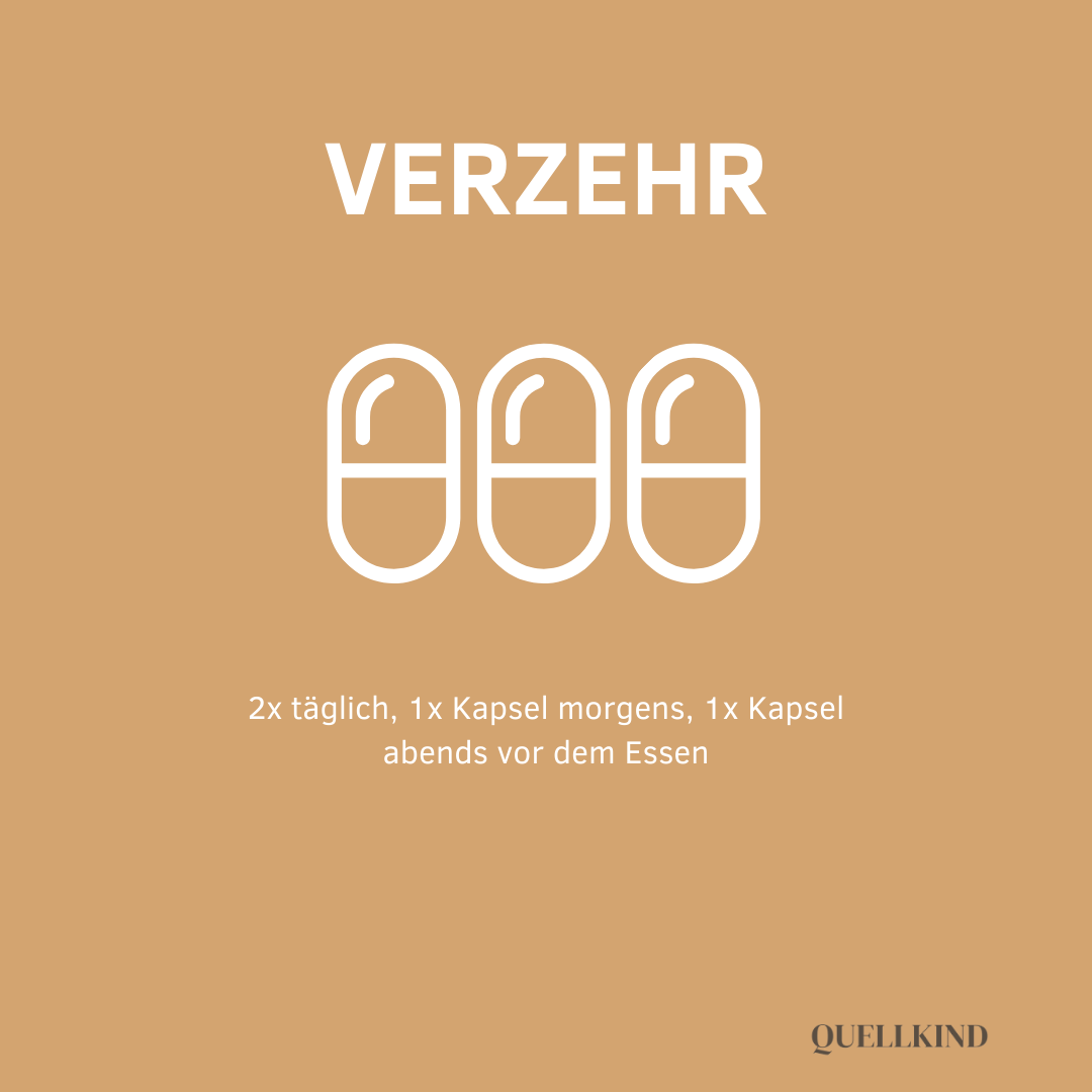 2 Kapseln täglich – ideal als Kur über mehrere Wochen