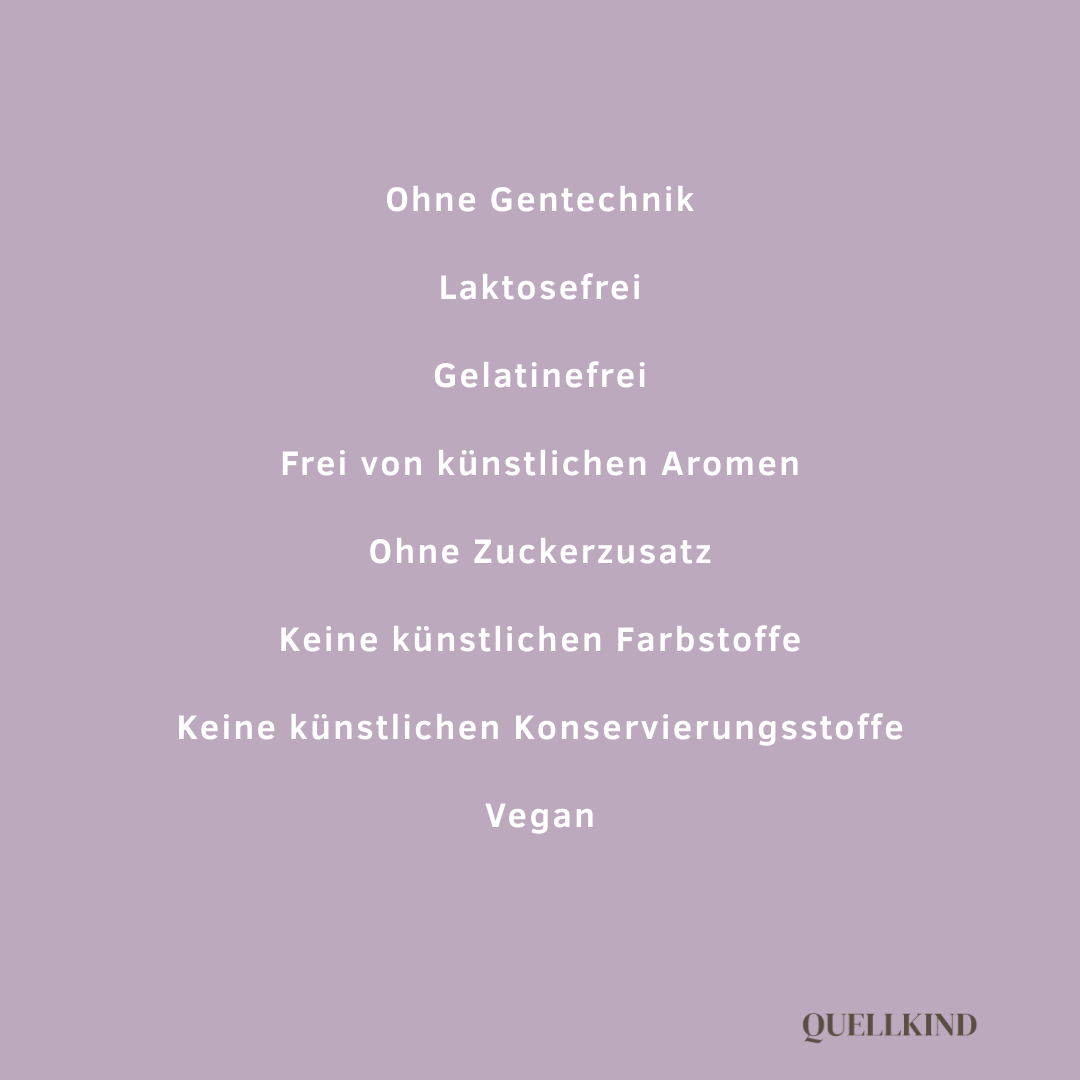 Vegane Kapseln ohne Zusatzstoffe, Zucker oder Aromen