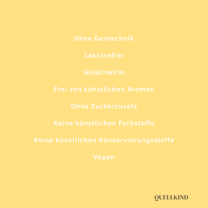 Vegane Kapseln ohne Zusatzstoffe, Aromen oder Konservierung