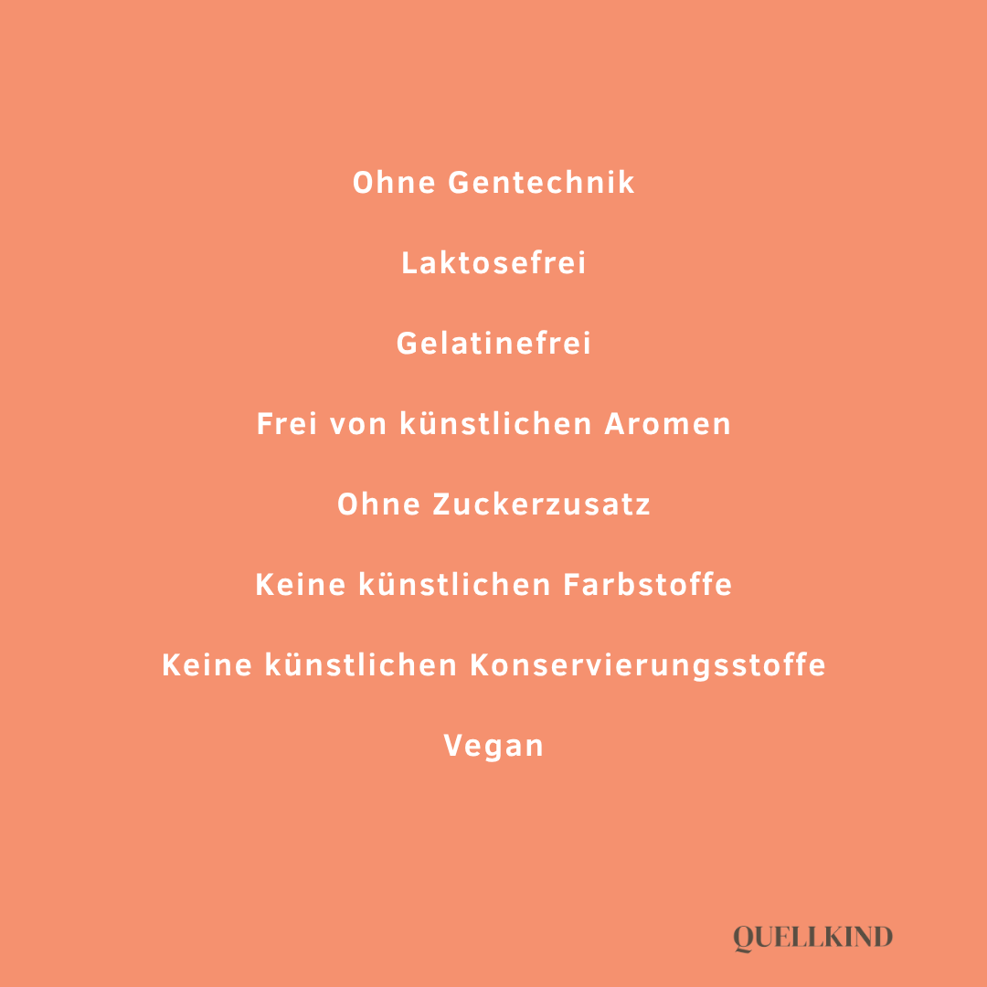 Vegane Kapseln ohne künstliche Aromen, Zucker oder Konservierung