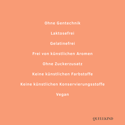 Vegane Kapseln ohne künstliche Zusatzstoffe oder Zucker