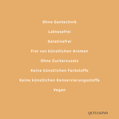 Vegane Kapseln ohne Zusatzstoffe, Konservierung oder Aromastoffe