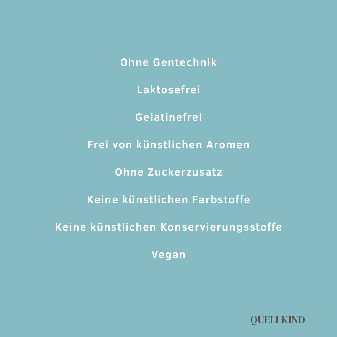 Vegane Kapseln ohne Zucker, Aromastoffe oder Farbstoffe