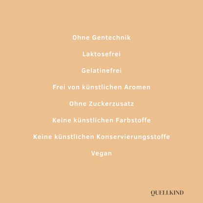Vegane Kapseln ohne Zusatzstoffe, Aromen oder Konservierung