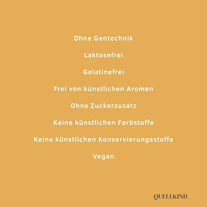 Vegane Kapseln ohne Zucker, Aromen oder künstliche Zusatzstoffe