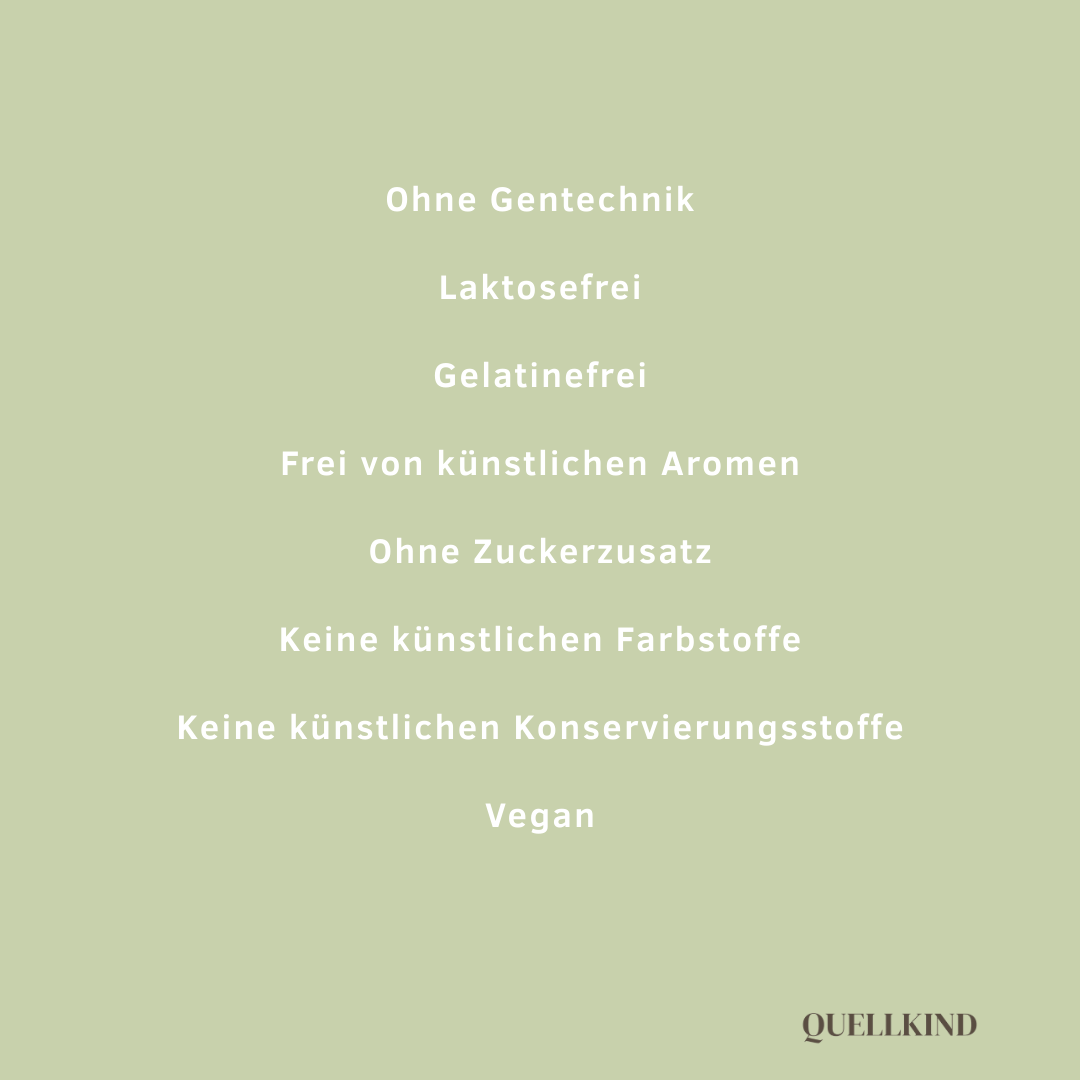 egane Kapseln ohne Konservierungsstoffe, Zucker oder Farbstoffe