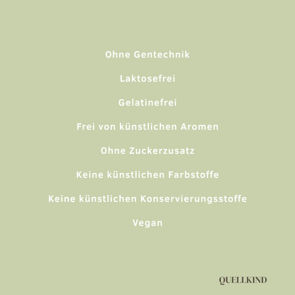 egane Kapseln ohne Konservierungsstoffe, Zucker oder Farbstoffe