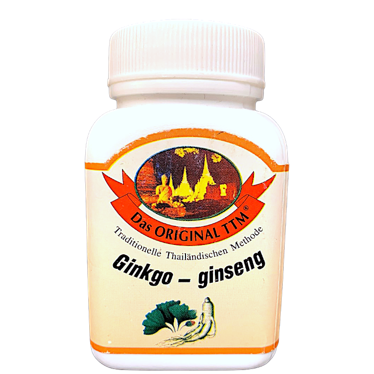 Ginkgo biloba &amp; Panax Ginseng Kapseln – für Konzentration &amp; Energie