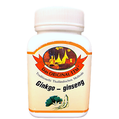 Ginkgo biloba &amp; Panax Ginseng Kapseln – für Konzentration &amp; Energie
