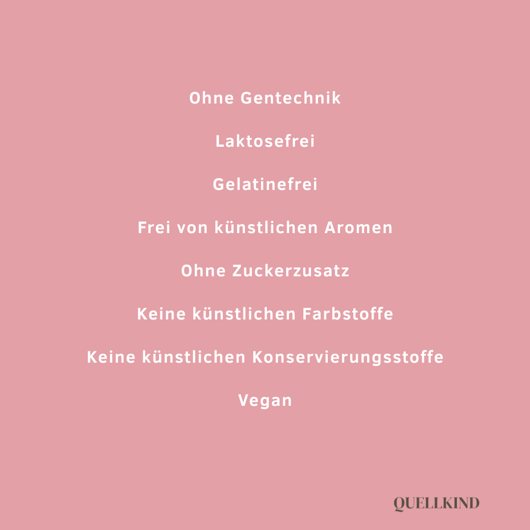 Vegane Kapseln ohne Zucker, Farbstoffe oder Konservierungsstoffe