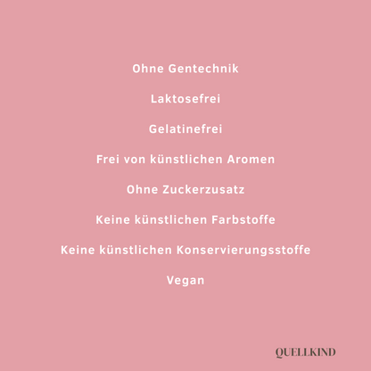 Vegane Kapseln ohne Zucker, Farbstoffe oder Konservierungsstoffe